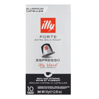 Illy Nespresso Capsules Forte Илли Неспресо Форте 10 броя