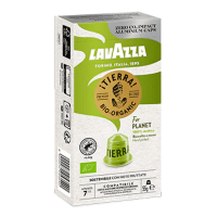 Lavazza Nespresso Tierra Bio-organic For Planet Лаваца Неспресо Тиера Био Планет 10 броя алуминиеви капсули