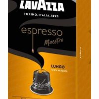 Lavazza Nespresso Maestro Lungo Лаваца Неспресо Маестро Лунго 10 броя алуминиеви капсули