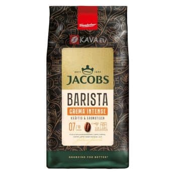 JACOBS 1KG Barista Crema Intense – Кафе на зърна 1 кг