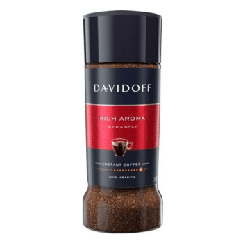 DAVIDOFF Rich Aroma – Разтворимо кафе в стъклен буркан (100 г)