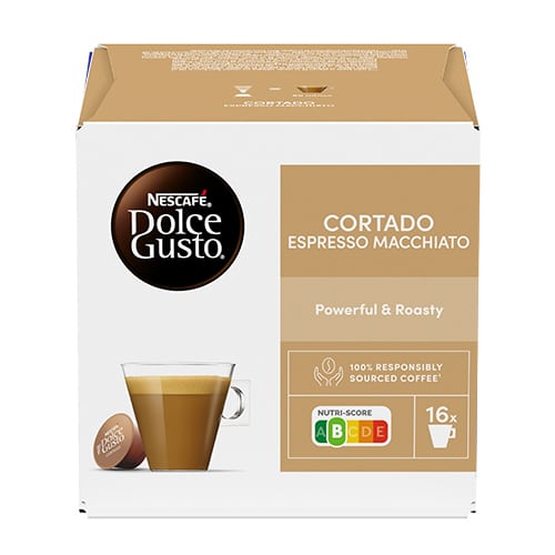 NESCAFE DOLCE GUSTO CAFFÈ CORTADO - 16  КАПСУЛИ