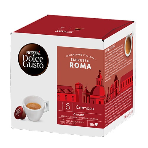 NESCAFE DOLCE GUSTO ESPRESSO ROMA - 16 КАПСУЛИ