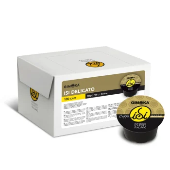Gimoka Delicato – кафе капсули 100 бр. (Lavazza Blue / LB съвместими)