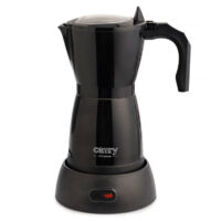 Електрическа кубинска кафеварка Camry CR 4415B, 480 W, 300ml, 6 ч, Автоматично изключване, Черен