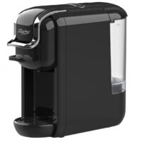 Еспресо машина ZEPHYR ZP 1171 L, За капсули и мляно кафе 3в1, 1450W, 19 бара, Черен