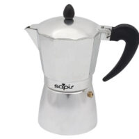 Кубинска кафеварка SAPIR SP 1173 с предпазен клапан, класически дизайн и качество