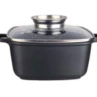 Тенджера с дозатор за мазнина ZEPHYR ZP 4323, Granite покритие, подходяща за индукция