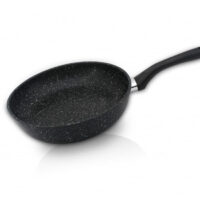 Тиган SAPIR SP 1319 VM24D, 24 см, Мраморно покритие, Индукция, Черен