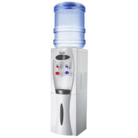 Диспенсър за вода с компресор ZEPHYR ZP 1449 ACB, 500W Загряване, 120W Охлаждане, Шкаф за съхранение, Бял