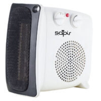 Вентилаторна печка SAPIR SP 1970 B, 2000W, 3 степени, Дръжка за пренасяне, Защита от прегряване, Бял
