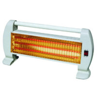 Кварцова печка sapir sp 1972 h1, 1200w, 3 нагревателя, 3 степени на мощност, предпазител, бял