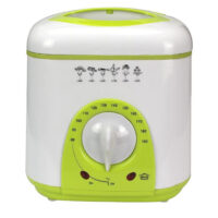 Фритюрник мини SAPIR SP 1980 BC, 950W, 1 литър, Бял,Зелен GS СЕРТИФИКАТ