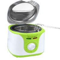 Фритюрник SAPIR SP-1980-DF, 1300W, 2 литра, Фиксиран съд с незалепващо покритие, GS Сертификат