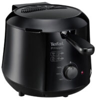 Фритюрник Tefal Minicompact FF230831 Principio, 1000W, 1.2 л, Регулируем термостат 150-190°C, Черен