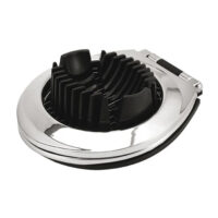 Двойна резачка за яйца KINGHOFF KH 1165, 12х9.5 см, Черен/сребрист