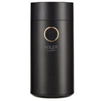 Кафемелачка ADLER AD 4446BG, 150W, 75 гр, Прозрачен капак, Защита, Черен
