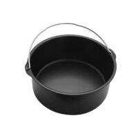 Форма за кекс за Еър Фрайър SAPIR SP 1983 F7, ~17 см, Незалепващо покритие, Черен