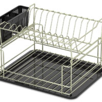 СУШИЛНИК ЗА СЪДОВЕ TEKNO TEL KB-010G , 2 нива , златисто