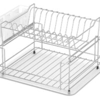 СУШИЛНИК ЗА СЪДОВЕ , TEKNO TEL KB-010 , 2нива хром