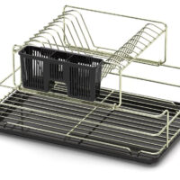 СУШИЛНИК ЗА СЪДОВЕ TEKNO TEL KB-015G , 2нива , златисто