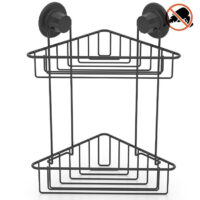 ЕТАЖЕРКА TEKNO TEL DM-257 , 2 нива/вакуум , Matte Black