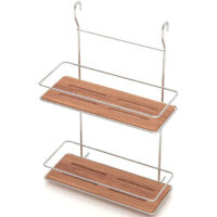 ЕТАЖЕРКА ПОСТАВКА ЗА ПОДПРАВКИ TEKNO TEL MG-066 , хром