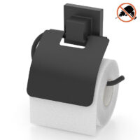 ПОСТАВКА ЗА ТОАЛЕТНА ХАРТИЯ TEKNO TEL EF-238-Matte black , с капак