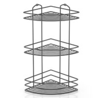 ПОСТАВКА ЗА БАНЯ TEKNO TEL BK-023 , 3 нива/ъгъл , черно