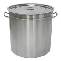 Казан с капак SAPIR SP 1211 B50, 100 литра, 52×50.5 см, Инокс