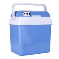 Хладилна чанта ZEPHYR ZP 1448 A24, 24 литра, 12V DC, Охлаждане и затопляне, Двойно захранване, Син