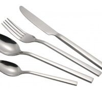 Комплект прибори за хранене ZEPHYR ZP 1512 Z24, 24 части, Неръждаема стомана, Сребрист