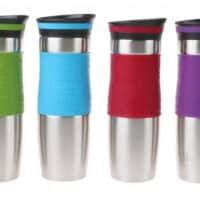 Термочаша zilner zl 4312, 480 мл, двойни стени, силиконова обвивка, неръждаема стомана, различни цветове