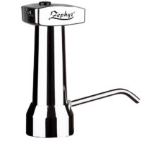 Електрическа помпа за вода ZEPHYR ZP 2013 B, Презареждаема с USB, Бутилки до 20 литра, Сребрист