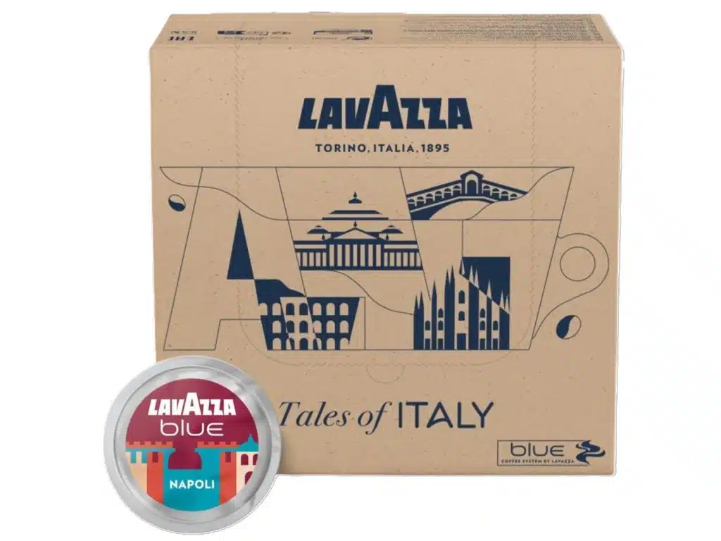 КУТИЯ ЛАВАЦА БЛУ НАПОЛИ Lavazza Blue Napoli – 100 капсули - Image 2